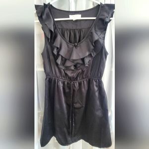 Forever 21, Satin Silky, Black dress, size small